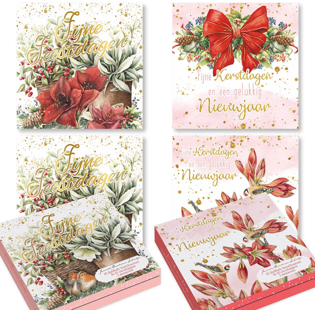 Janneke brinkman-salentijn Janneke brinkman Cartes de Noël - set 2