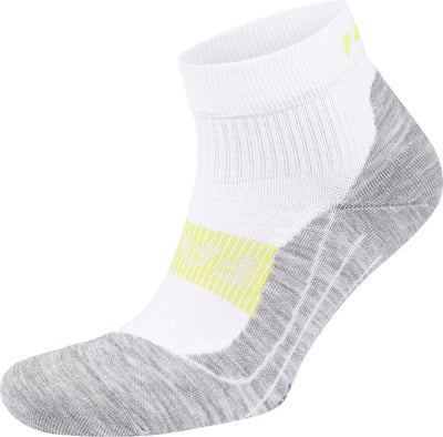 Falke ru4 cool chaussettes de course courtes en matériau fonctionnel anti-ampoules hommes blanc - taille 44-45