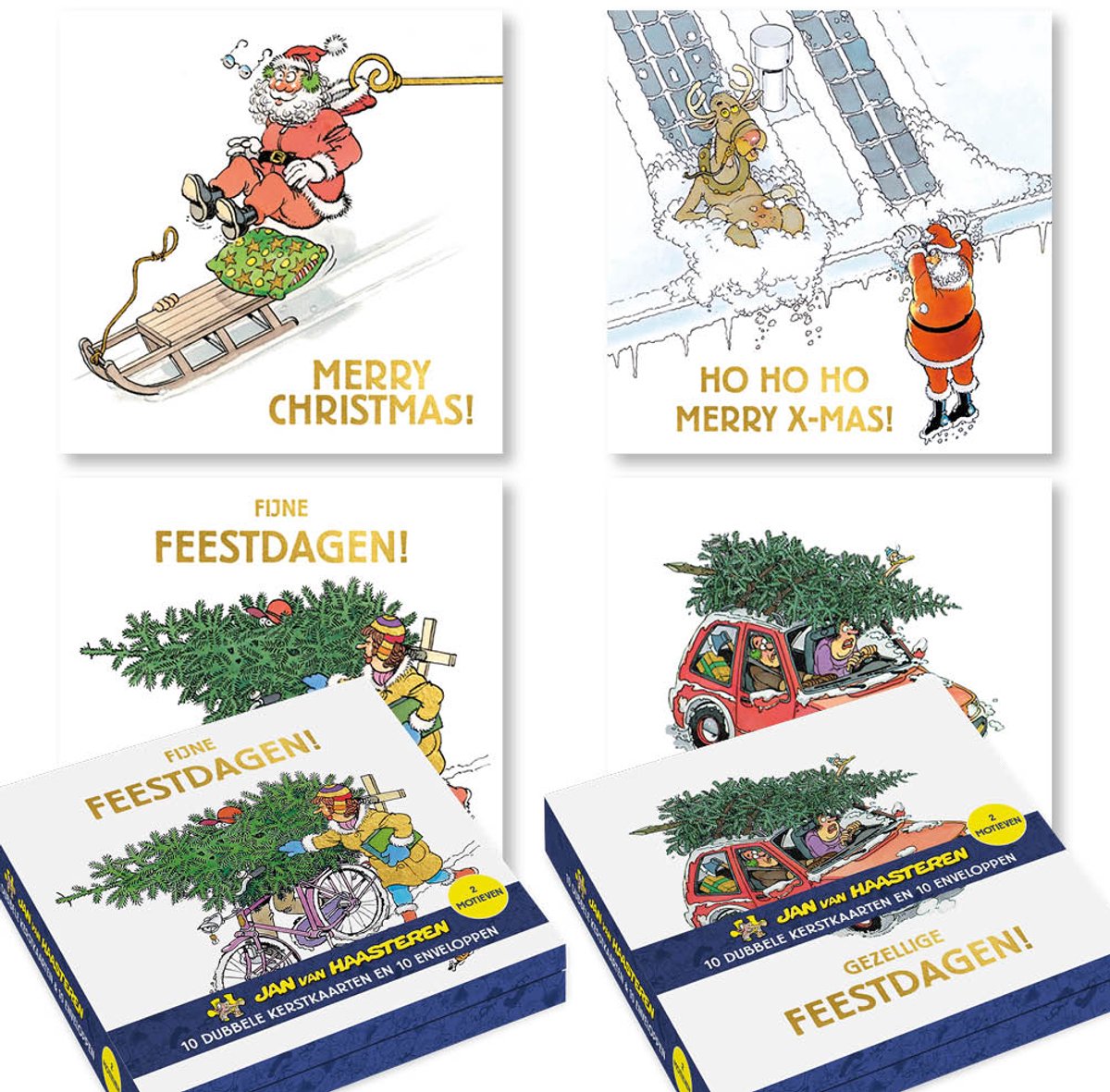 Cartes de Noël Jan van Haasteren - série 2