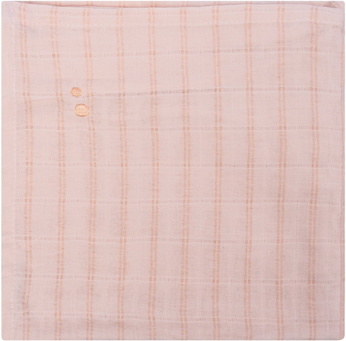 Snoozebaby tissu hydrophile 80 x 80 cm - tissu d'emballage pour bébé - tissu de couchage repos laiteux - rose -
