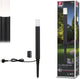 Paulmann Borne LED Flarea ip65 400mm 3000k 3,1w 280lm 230v aluminium noir