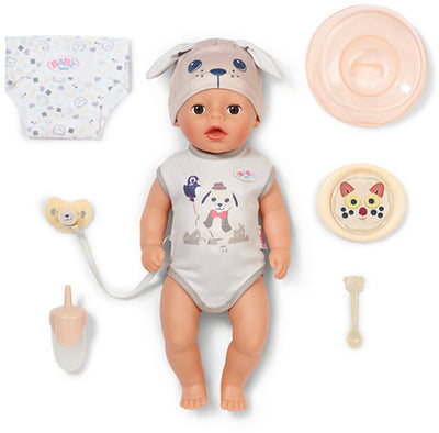Bébé né chien lukas (36 cm)