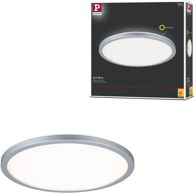 Paulmann panneau LED atria brille rétroéclairage rond 293 mm 16w 1600lm 3000k chrome mat