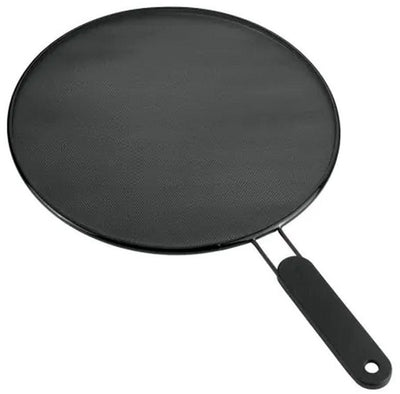 Metaltex - couvercle anti-éclaboussures pour casseroles - couvercle anti-éclaboussures - écran anti-éclaboussures - diamètre 29 cm - antiadhésif - sans BPA - ligne futura - noir