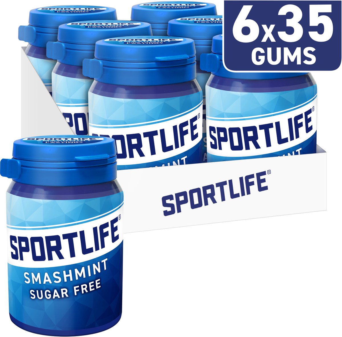 Pot de menthe smash Sportlife (6x 52gr)