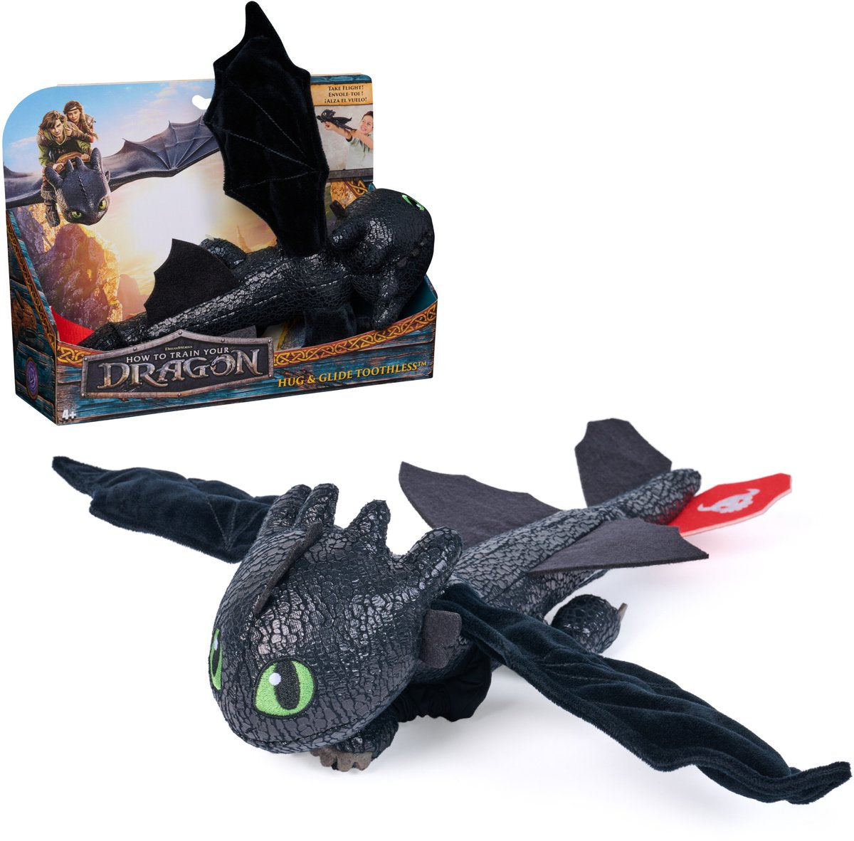 Comment former votre caractéristique de dragon en peluche édentée (30 cm)