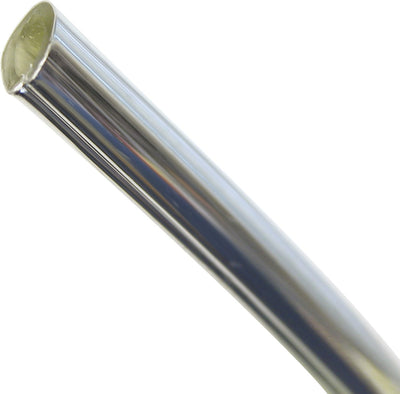 Carpoint cadre décoratif profilé en U chromé – 5 mètres – PVC flexible – découpé sur mesure – pour intérieur extérieur – style automobile