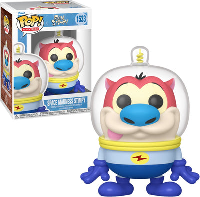 Funko pop télévision : folie spatiale stimpy pop #1533