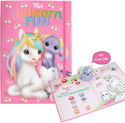 Depesche - Livre de coloriage amusant licorne ylvi