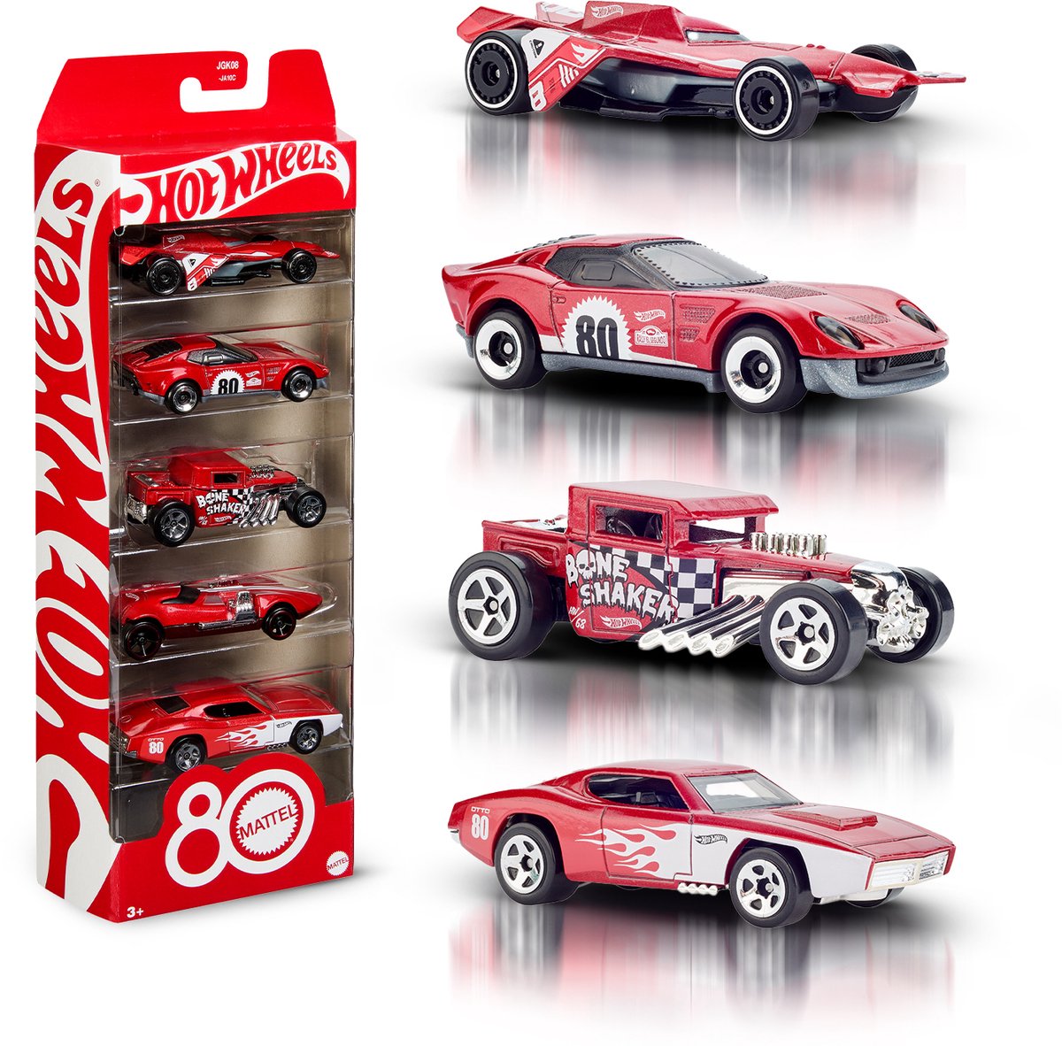 Hot Wheels Datcast 80th 5 Pack
