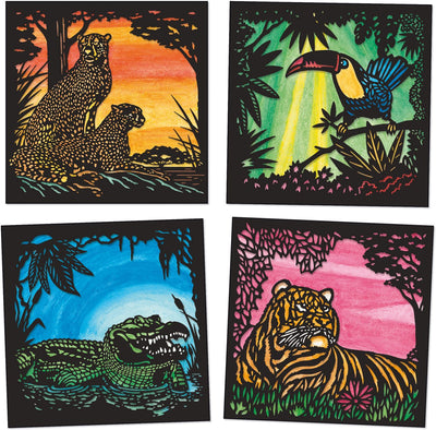 Djeco - atelier aquarelle animaux de la jungle