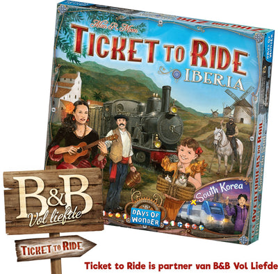 Days of Wonder - Ticket to Ride - Iberia Corée du Sud - Extension - Jeu de société