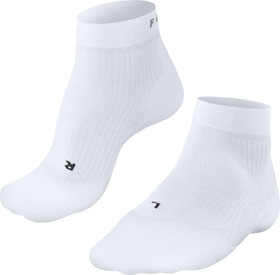 Falke te 4 chaussettes de tennis courtes anti-ampoules en coton matière fonctionnelle femme blanc - taille 39-40