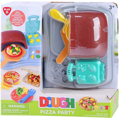 Ensemble d'argile Playgo Pizza Party - 4 pots en argile