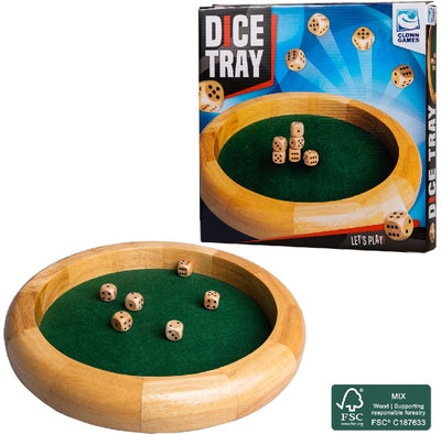 Jeux de clown - boîte à dés - certifié FSC