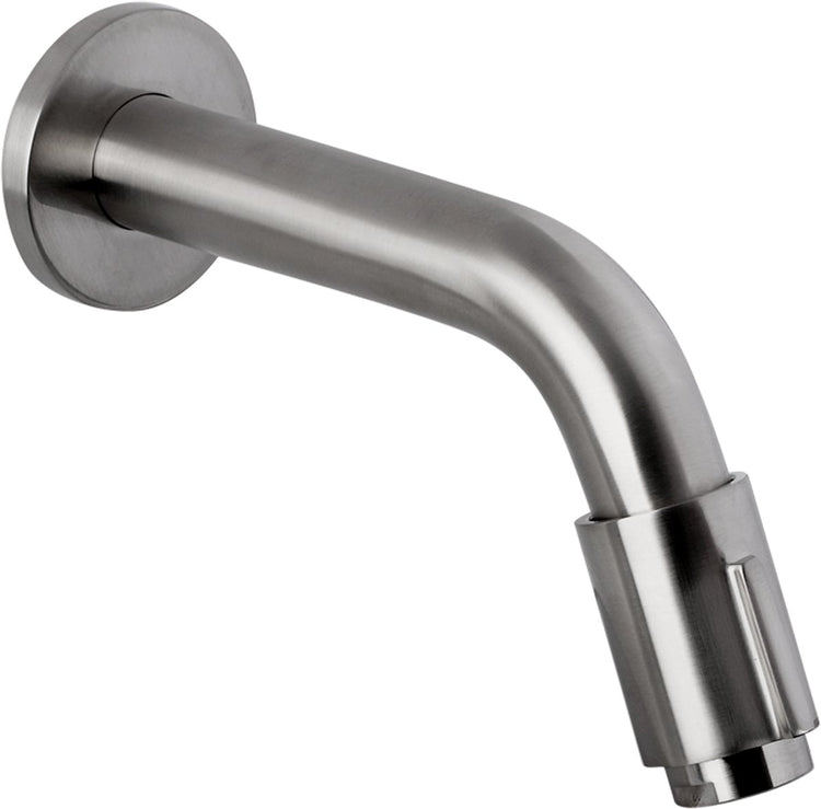 Robinet mural Differnz - eau froide - robinet de lavabo - 11 cm - gun metal