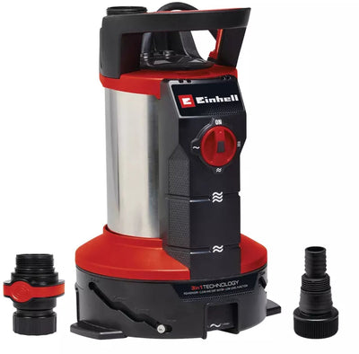 Pompe à eau sale électrique Einhell ge-dp 7935 n-a ll eco - 790 w - 19500 l h - saleté jusqu'à ø35 mm - aspiration jusqu'à 1 mm - réglable pour eau sale et propre - interrupteur à flotteur réglable en continu