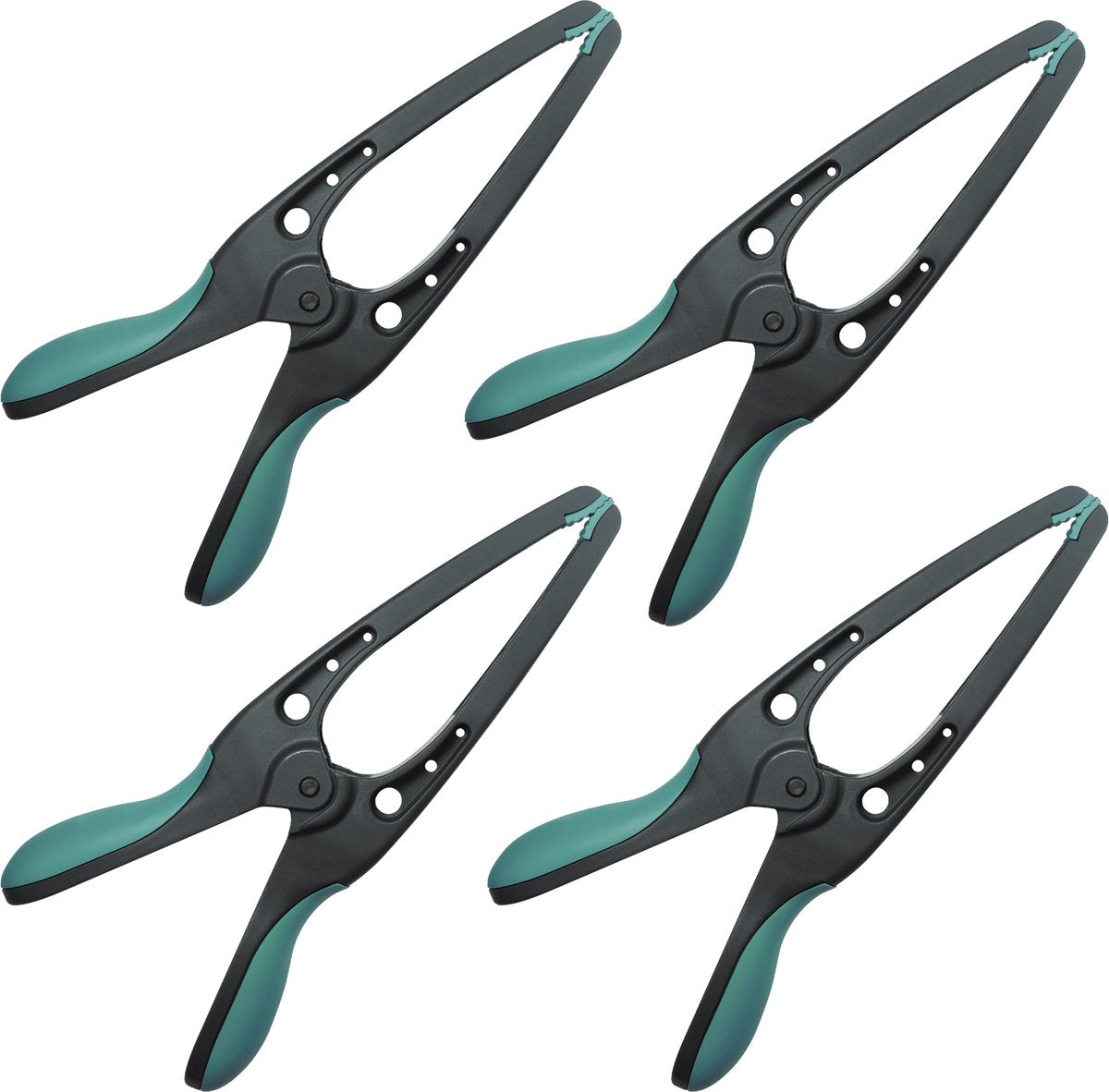 Wolfcraft - Pinces à ressort 4 pointes pro - Pince à ressort 70 mm - 8643000