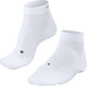 Falke te 4 chaussettes de tennis courtes anti-ampoules en coton matière fonctionnelle femme blanc - taille 41-42