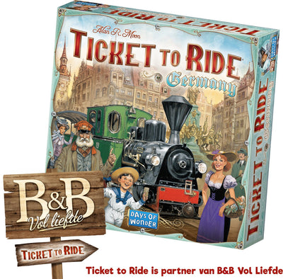 ASMODEE TICKET pour monter le jeu de société en Allemagne
