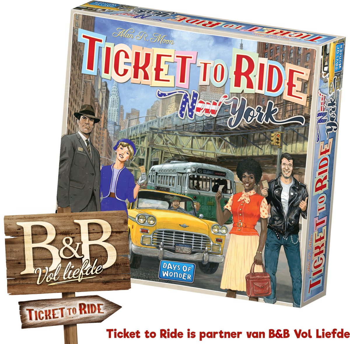 ASMODEE TICKET pour monter le jeu de société York