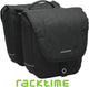 Nouveau Looxs Avero Double Bicycle Bag - Black - Polyester - Sporty - 25L