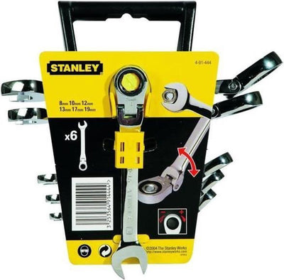 Jeu de clés polygonales Stanley avec anneau à cliquet réglable
