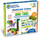 Ressources d'apprentissage ensemble d'activités mathématiques pour l'initiation aux cubes mathlink® - l'heure des dinosaures - 5+