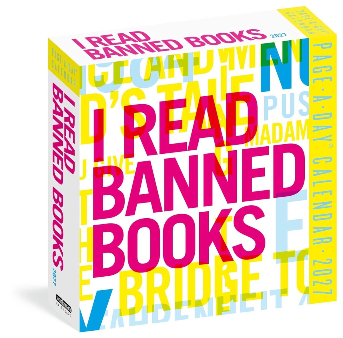 Je lis des livres interdits calendrier page-a-day® 2027