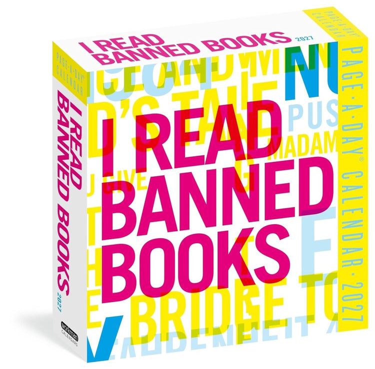 Je lis des livres interdits calendrier page-a-day® 2027