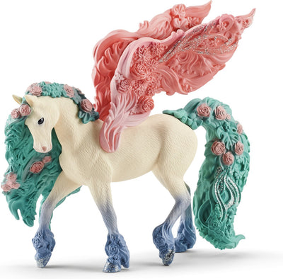 Schleich bayala fleur pégase - figurine de jeu - jouets pour enfants pour garçons et filles - 5 à 12 ans - 70590