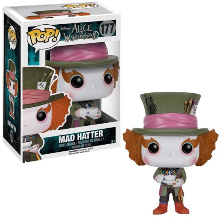 Funko-pop ! Disney : Alice au pays des merveilles - le Chapelier fou #177