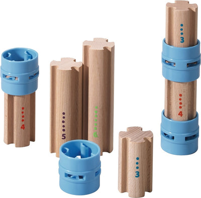 Haba Kullerbü Piste à billes - kit d'extension - colonnes