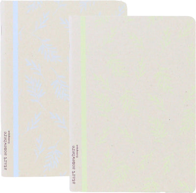 Carnets Kangaro - écologiques - format A5 - avec diamant 5mm - 2 pièces
