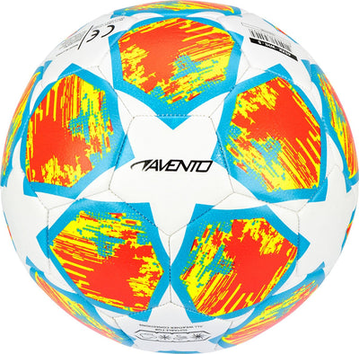 Ballon de football Avento - Assistant étoile - bleu - taille 5 - ⌀ env. 22 cm