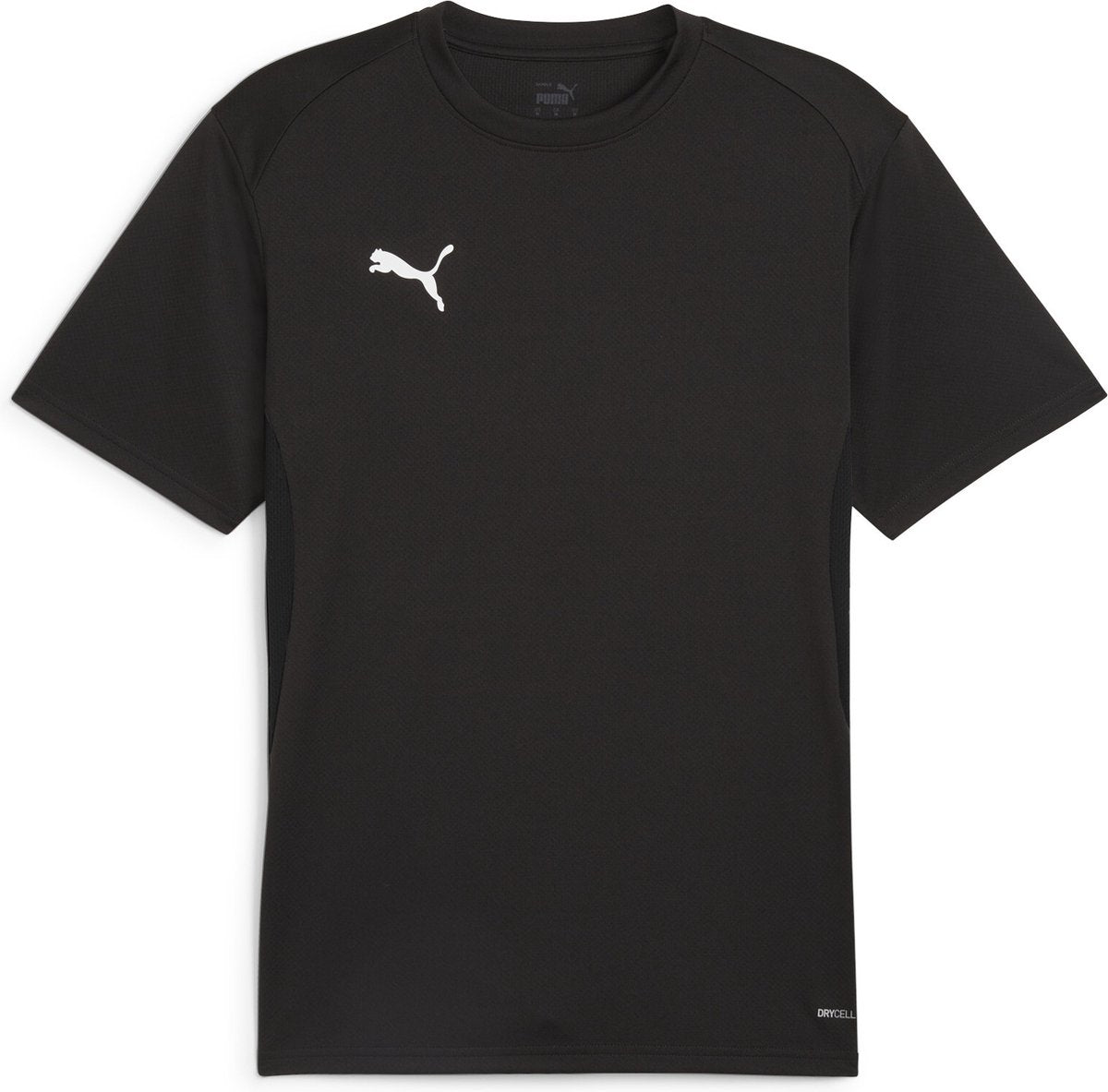 Maillot de sport Puma teamgoal jersey pour homme - noir-blanc-gris foncé