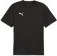 Maillot de sport Puma teamgoal jersey pour homme - noir-blanc-gris foncé