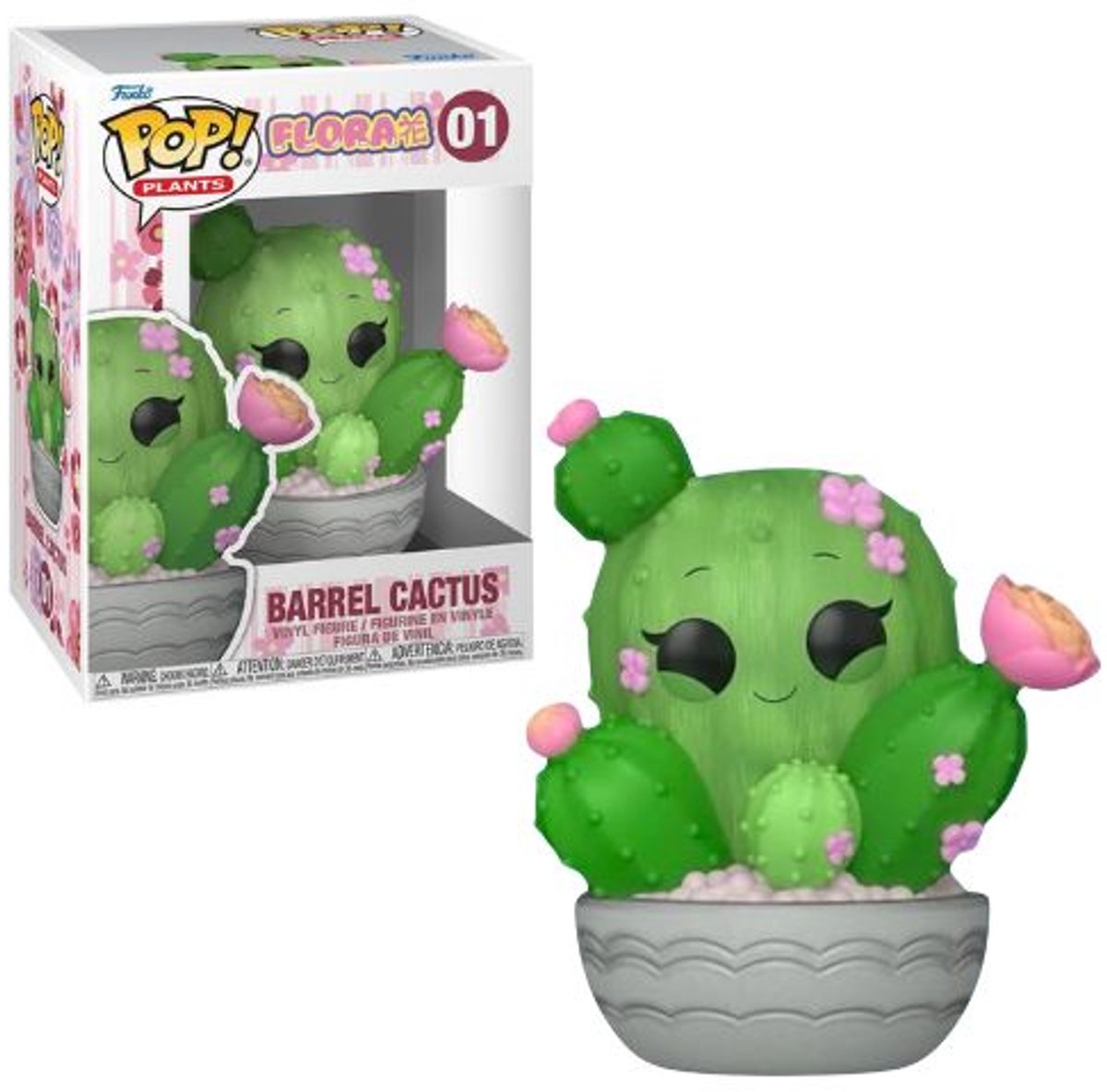 Funko-pop ! plantes kawaii - cactus tonneau #01