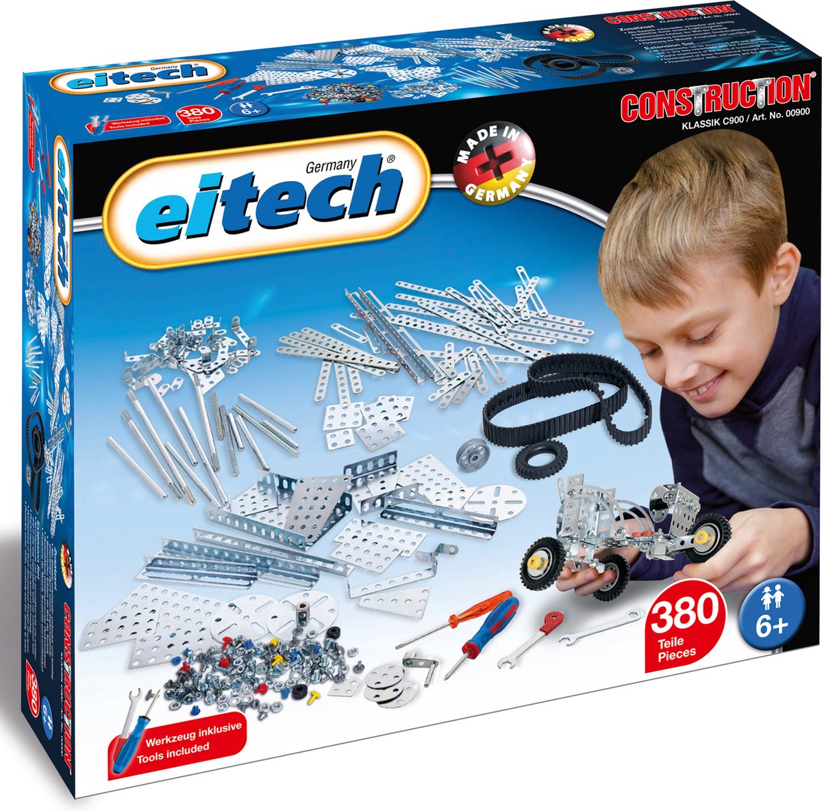 Jouets de construction Eitech ® building box - kit d'extension - 380 pièces