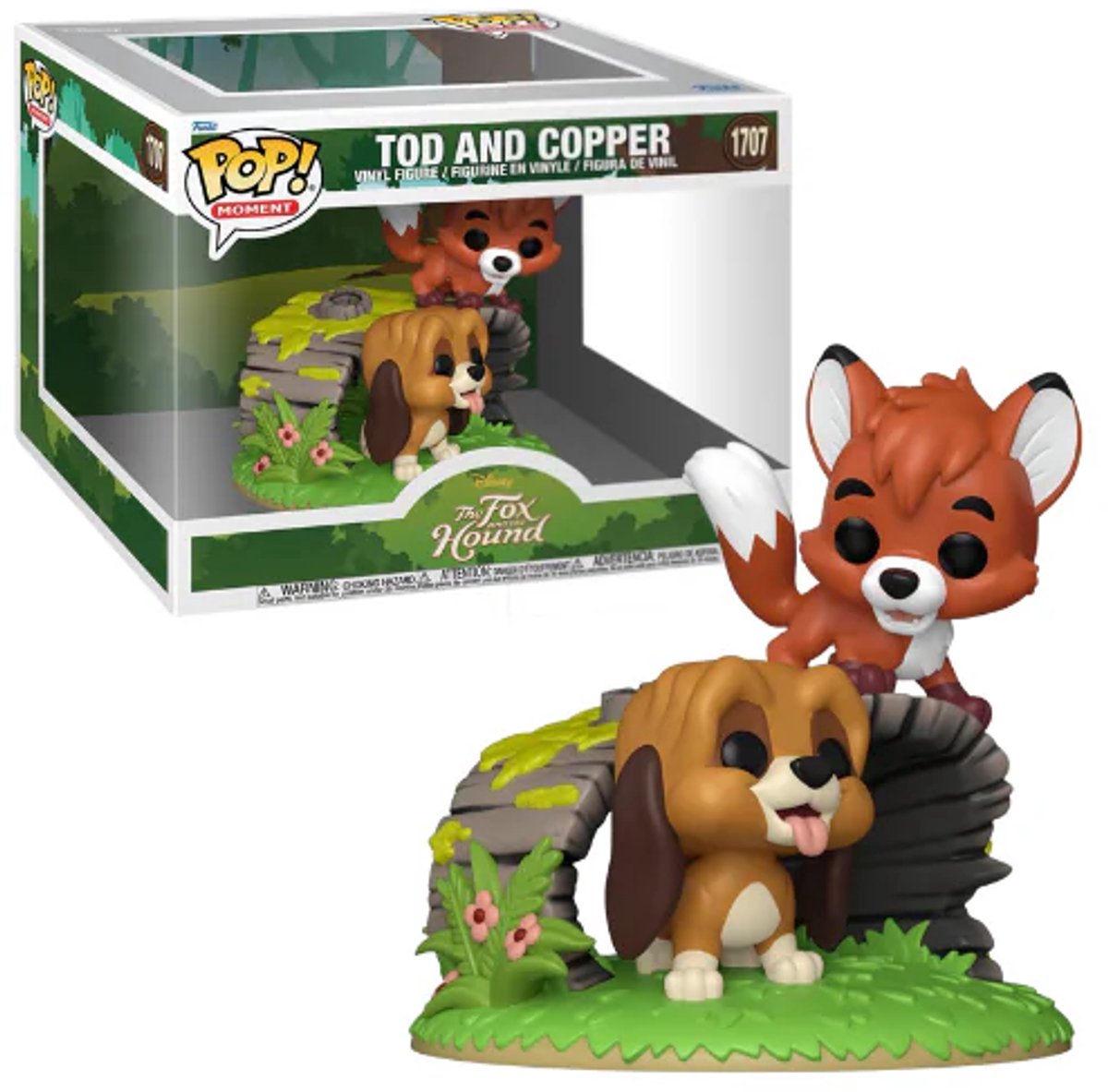 Funko cap und capper tod et cuivre (pop! moment) figurine en vinyle 1707 unisexe pop! - neutre - standard