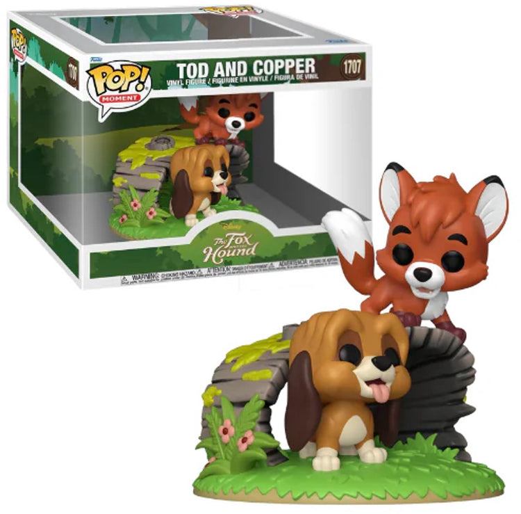 Funko cap und capper tod et cuivre (pop! moment) figurine en vinyle 1707 unisexe pop! - neutre - standard