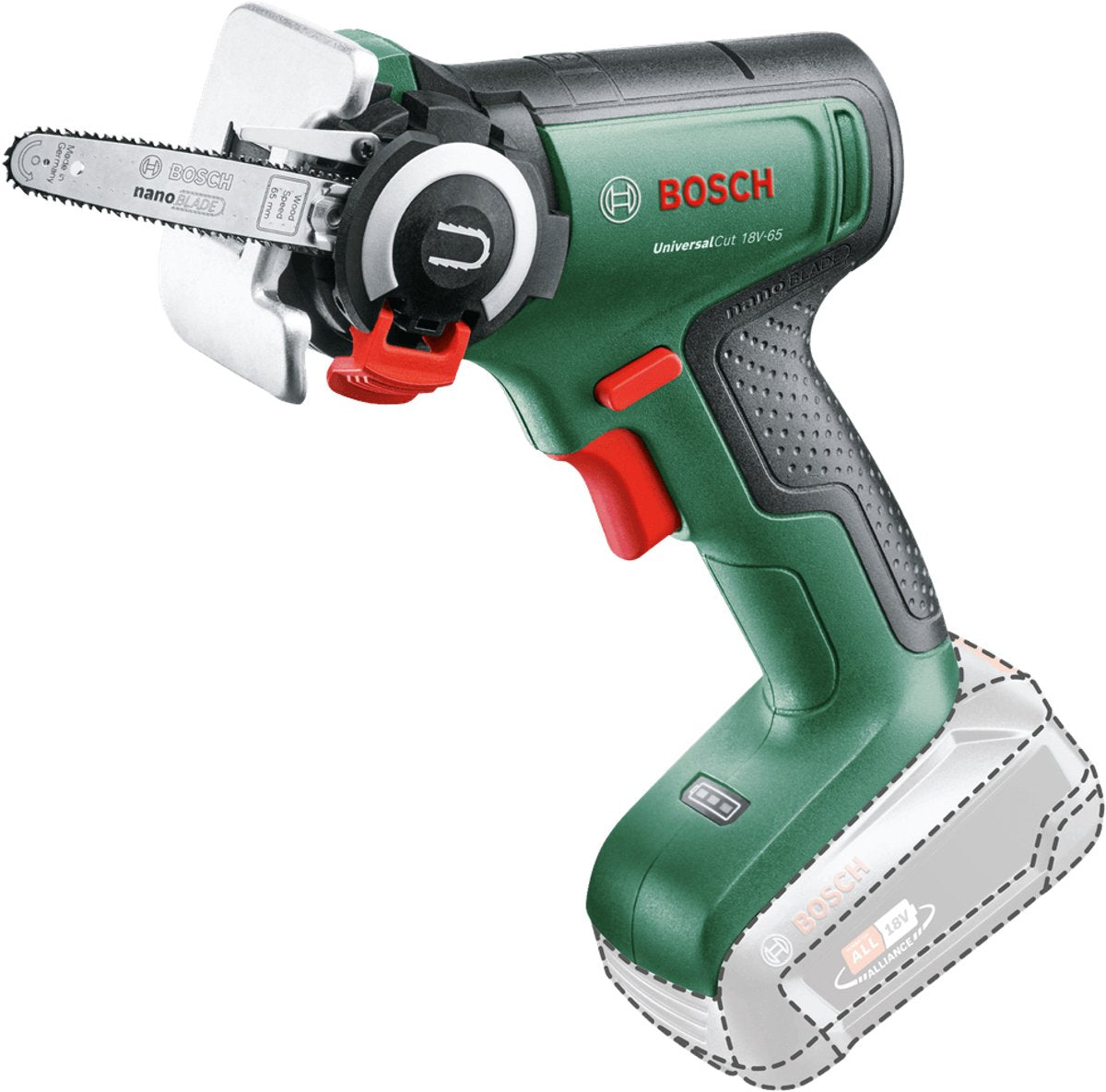 Bosch universalcut 18v-65 - sans batterie 18v ni chargeur
