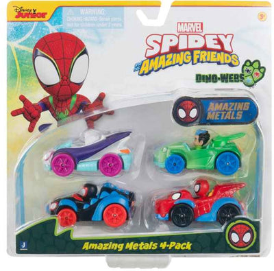 Spidey Die Cast Vehicles 4 Pack S2