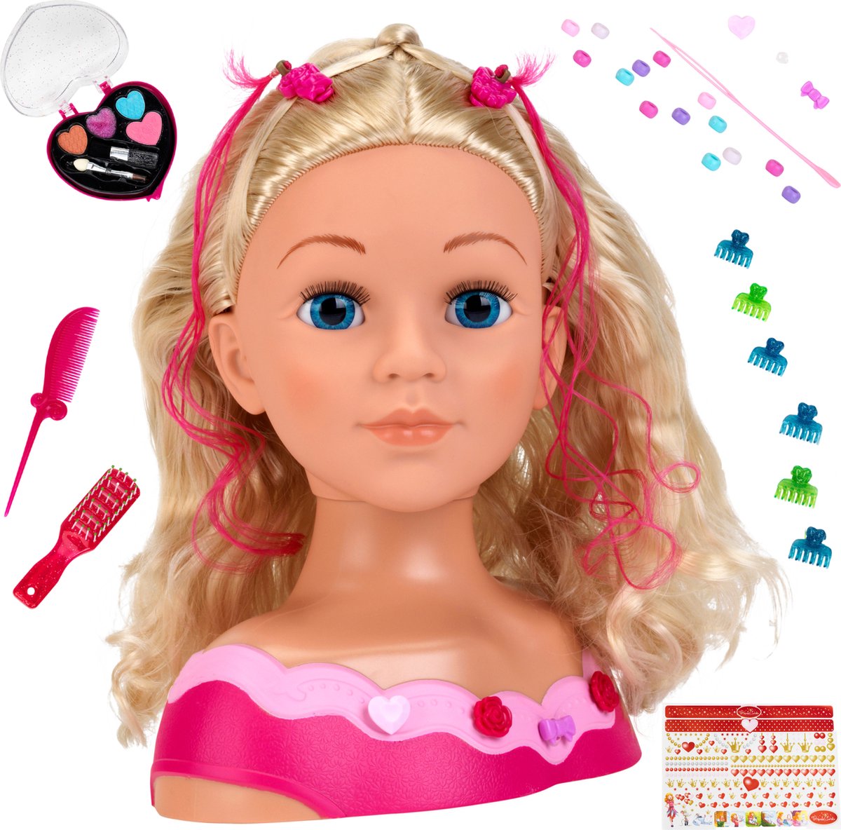 Klein Toys - poupée princesse Coralie avec maquillage - 27 cm