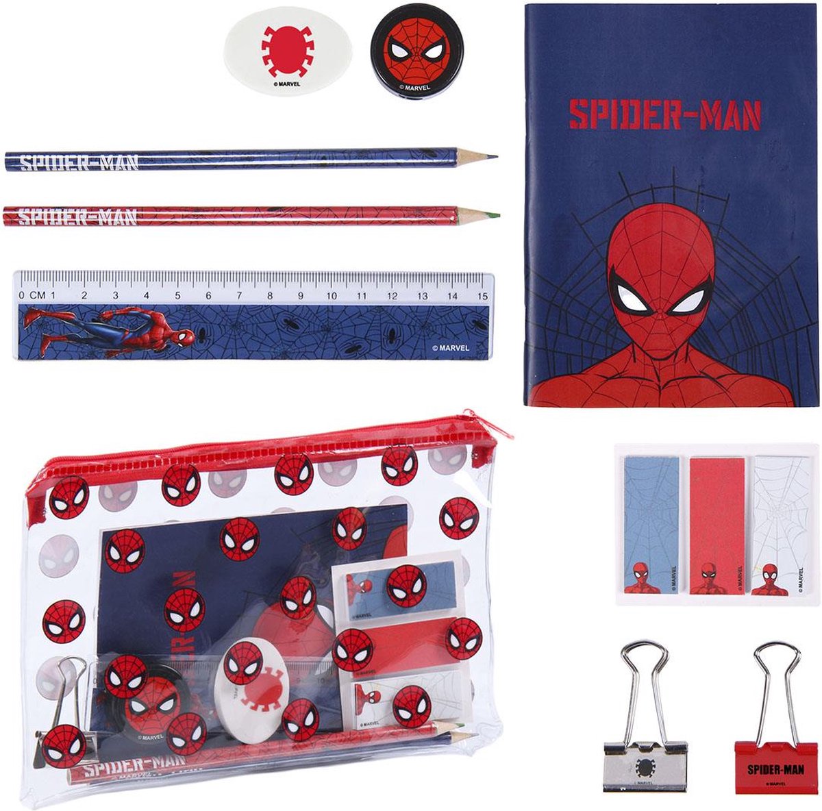 Trousse à crayons Marvel Spiderman - avec contenu