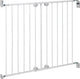 Safety 1st Barrière d'escalier à fixation murale safety1st - extensible - 62 à 102 cm - montage à vis - métal blanc
