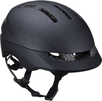 Bbb cycling sidestreet mips casque de vélo urbain - unisexe - casque de vélo électrique avec fermeture fidlock - 14 trous d'aération - l (59-63 cm) - noir mat