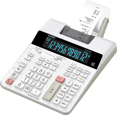Calculatrice d'impression Casio FR-2650RC gris
