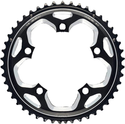 Plateau Shimano fc-rs500 - 46 dents - pour vélo de course - 110 mm - noir