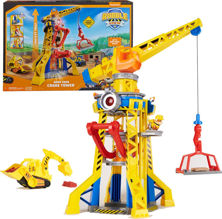 Tour de grue à écorce d'équipage à décombres Spinmaster
